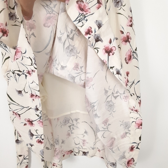 NWT J.O.A. Floral High Waist A Line Skirt Size Small - Picture 5 of 8